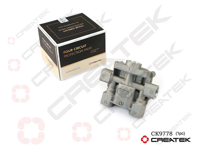 Four Circuit Protection Valve